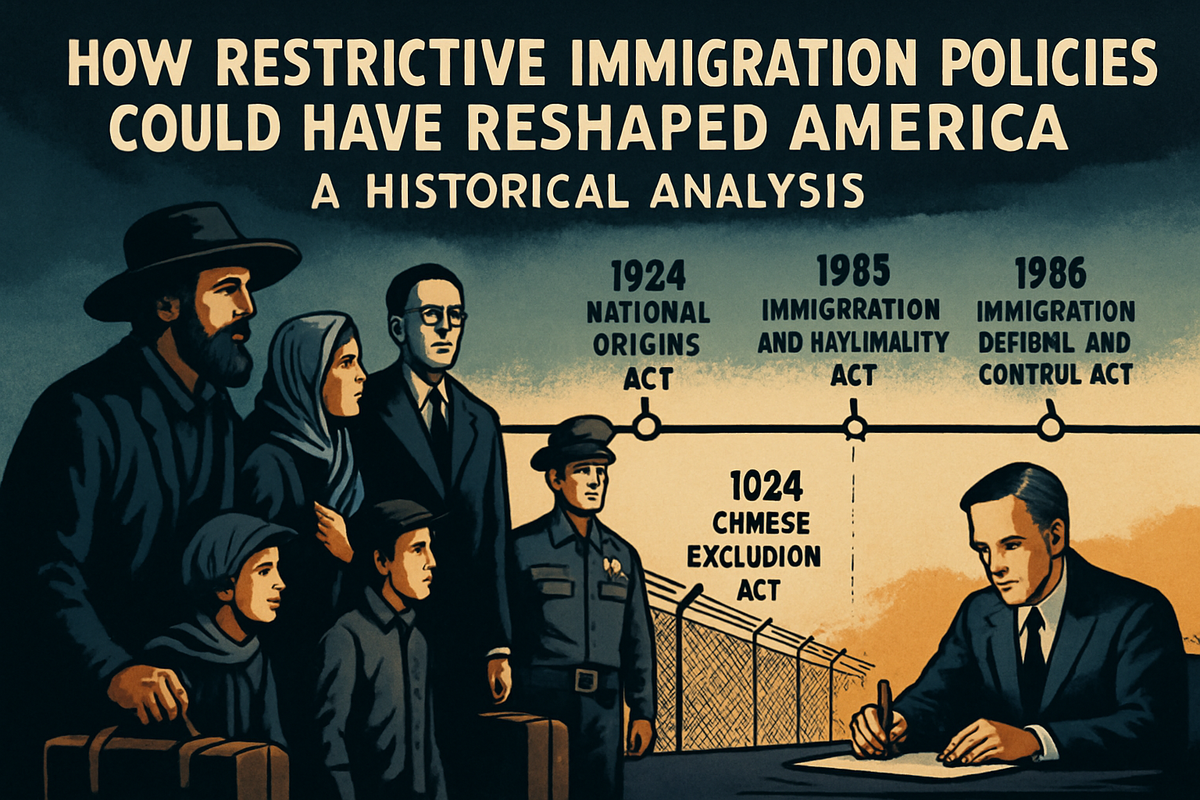 How Restrictive Immigration Policies Could Have Reshaped America: A Historical Analysis