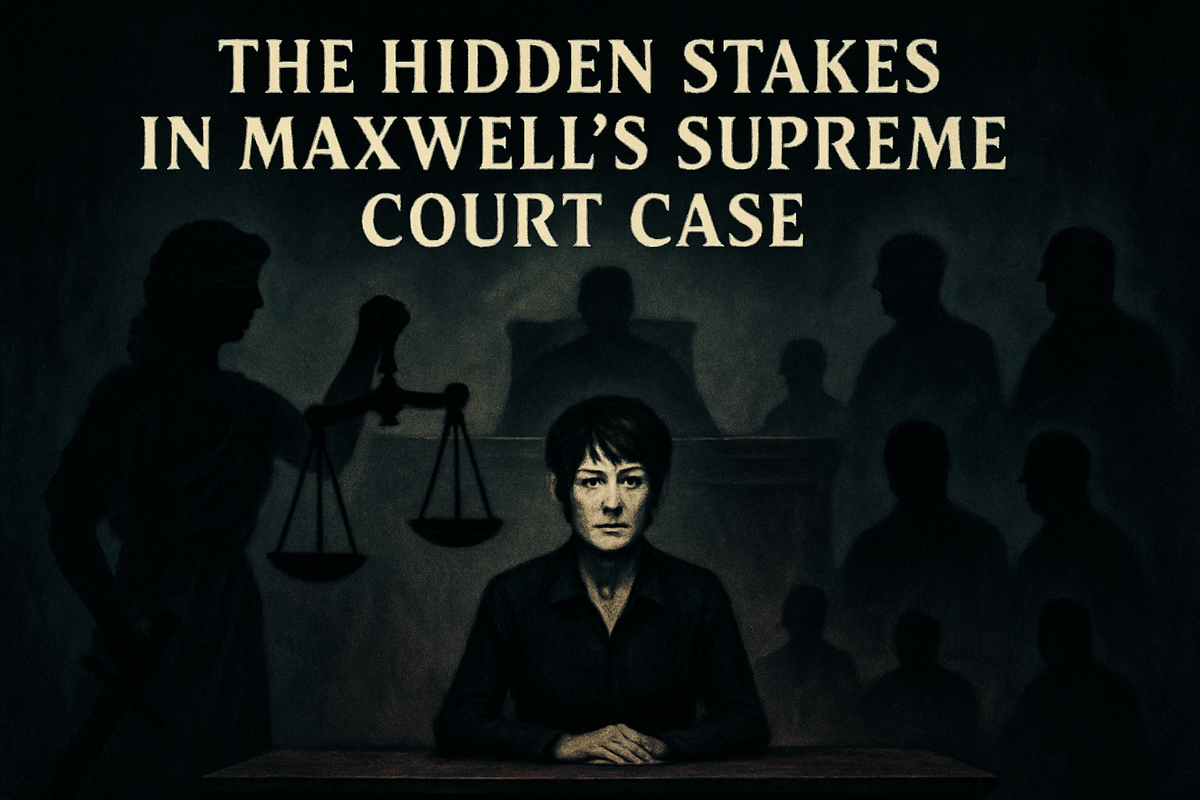 The Hidden Stakes in Maxwell's Supreme Court Case: Why a Win for Maxwell Could Shield Epstein's Clients from Justice