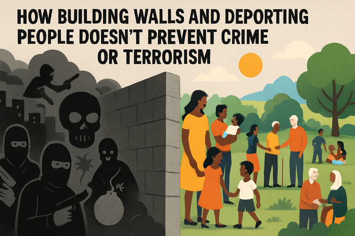 How Building Walls and Deporting People Doesn’t Prevent Crime or Terrorism