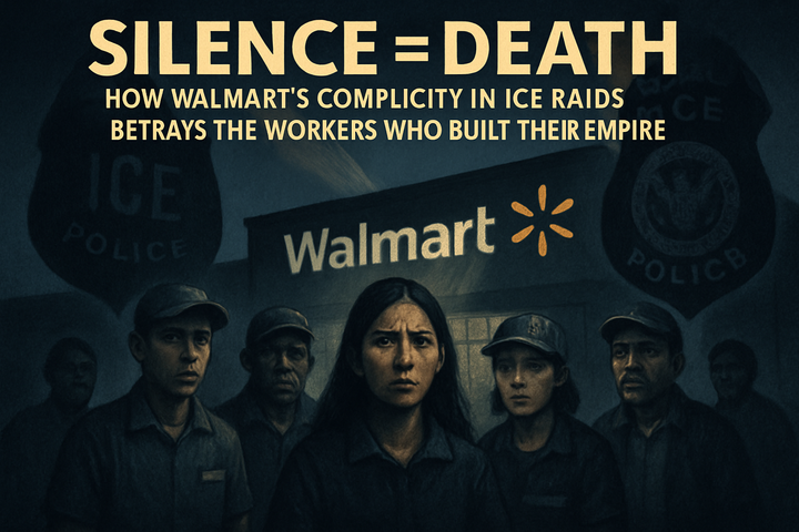 Silence = Death: How Walmart's Complicity in ICE Raids Betrays the Workers Who Built Their Empire